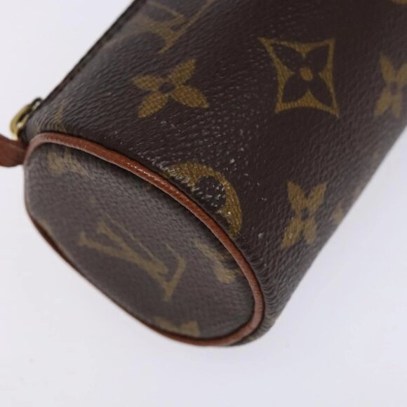 LOUIS VUITTON Monogram Papillon Pouch LV Auth BA4883 - Picture 13 of 16